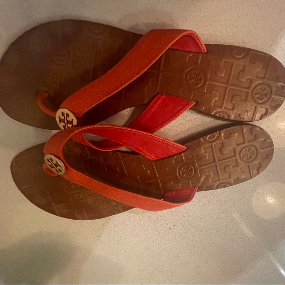 Tory Burch leather sandals